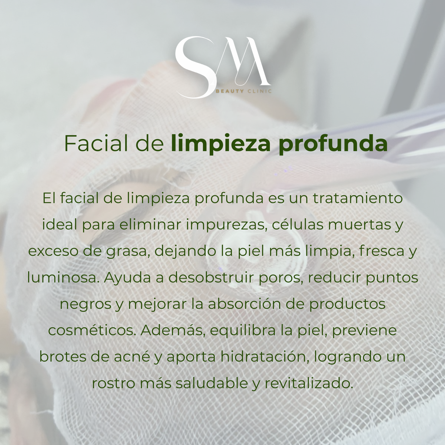 Facial de limpieza profunda